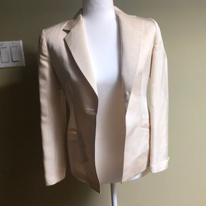 Banana Republic 100% silk cream blazer - 2P